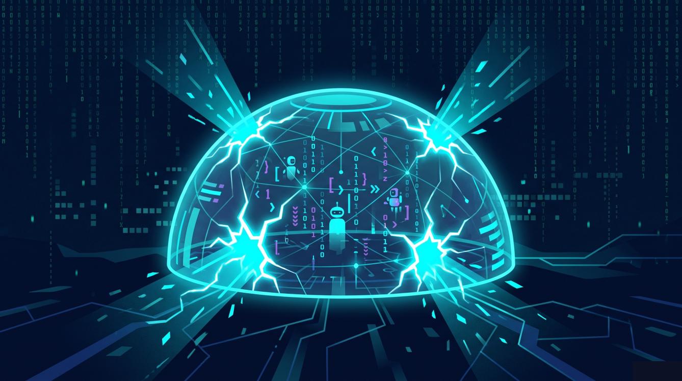 Agentic sandbox under attack — cracking dome